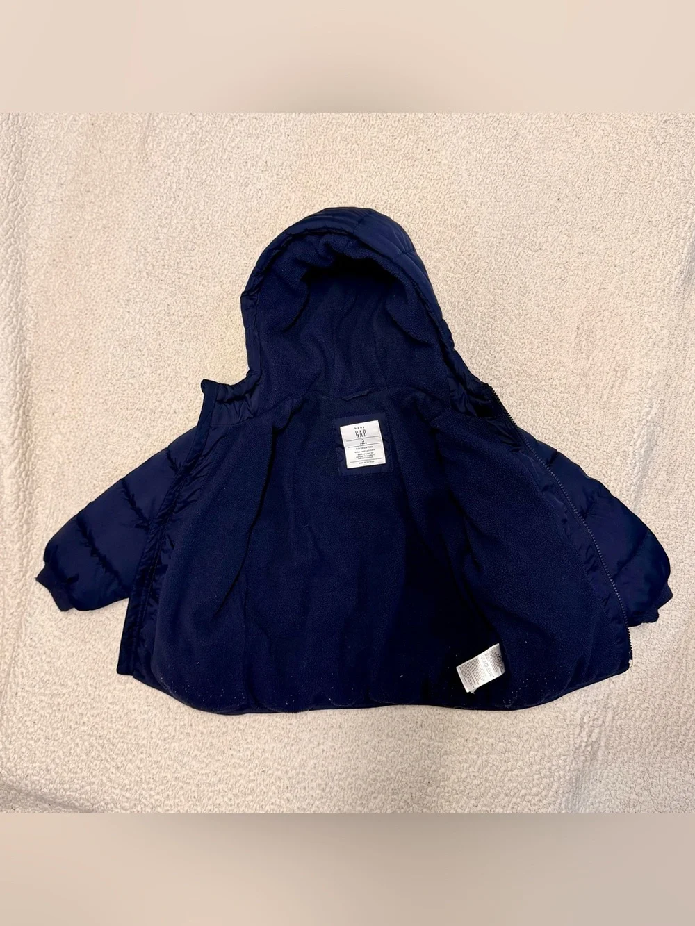 GAP▪️Navy Puffer Jacket▪️ Size 3T